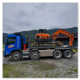 Plateau pour machine jusqu'a 2,60m de haut