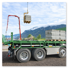 Plateau livraison de pallette