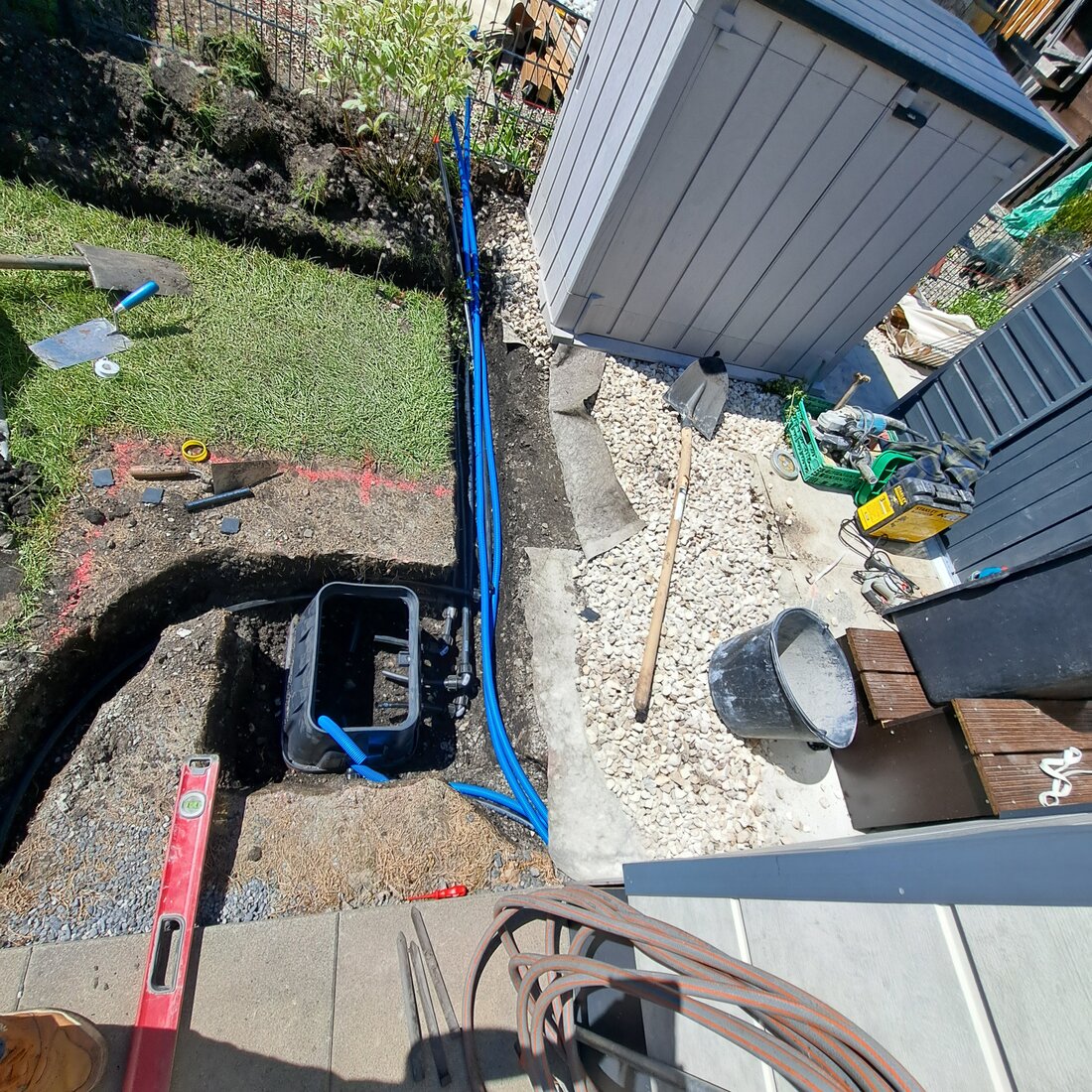 Création d'arrosage automatique, pour économie d'eau 