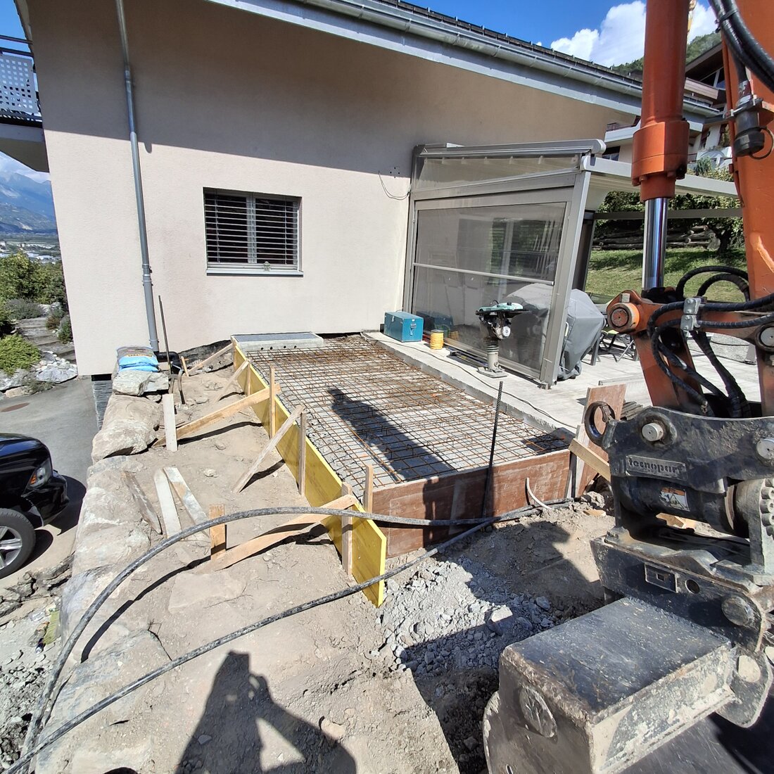 Pose de canalisations en tranchée